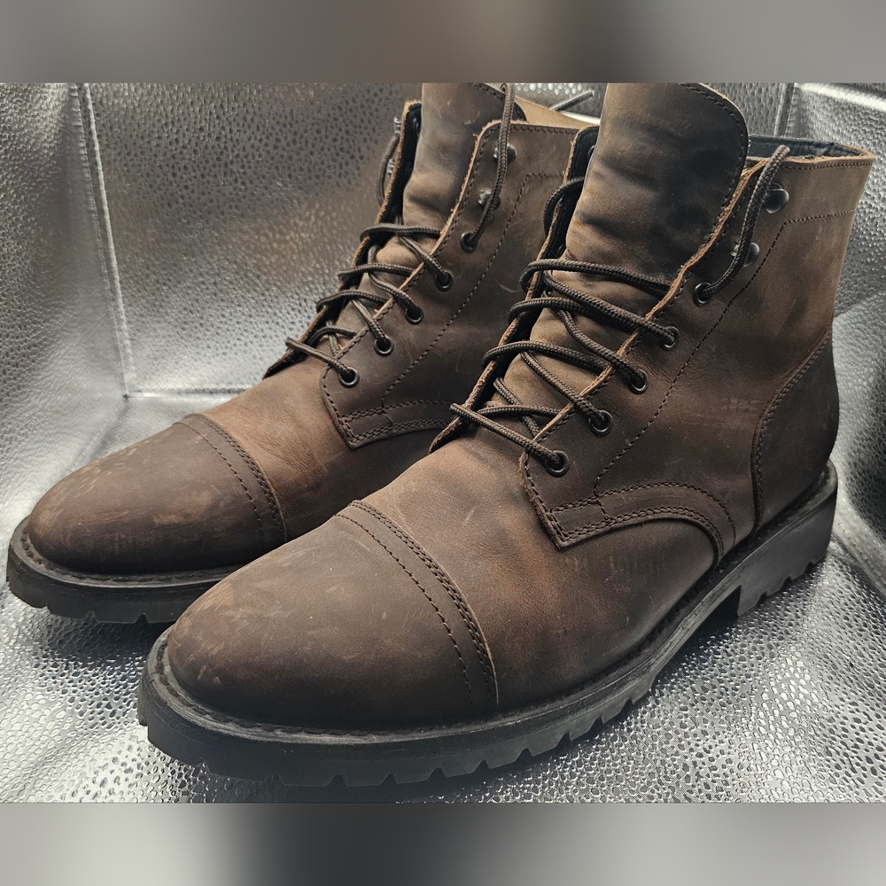 Thursday Boot Co Captain Brown Leather Boots Men’s 10.5 NEW No Box Handcrafted